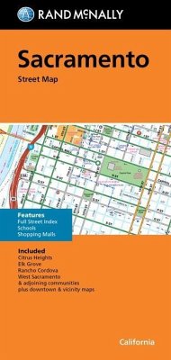 Rand McNally Folded Map: Sacramento Street Map - Rand Mcnally