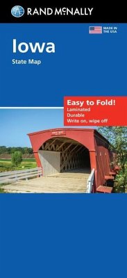 Rand McNally Easy to Fold: Iowa State Laminated Map - Rand Mcnally