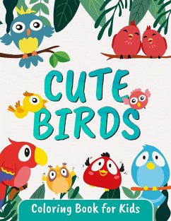 Cute Birds Coloring Book for Kids - Tonpublish