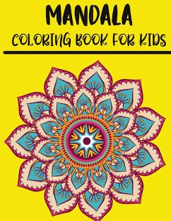Cover MANDALA COLORING BOOK FOR KIDS