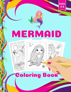 Mermaid Coloring Book - Coloring School