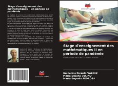 Stage d'enseignement des mathématiques II en période de pandémie - Valdez, Guillermo Ricardo;Vecino, María Susana;Pedrosa, María Eugenia