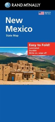 Rand McNally Easy to Fold: New Mexico State Laminated Map - Rand Mcnally
