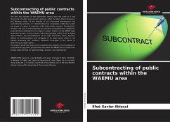 Subcontracting of public contracts within the WAEMU area - Abiassi, Efoé Xavier