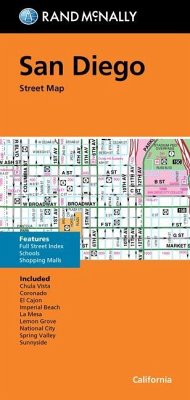 Rand McNally Folded Map: San Diego Street Map - Rand Mcnally
