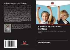 Carence en zinc chez l'enfant - Kozarenko, Vera