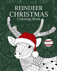 Reindeer Christmas Coloring Book - Paperland