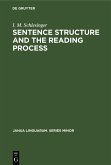 Sentence structure and the reading process (eBook, PDF)