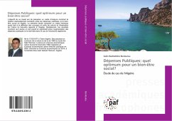 Dépenses Publiques: quel optimum pour un bien-être social? - Benloulou, Salim Badreddine