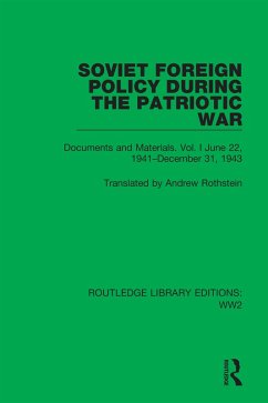 Cover Soviet Foreign Policy During the Patriotic War (eBook, ePUB)