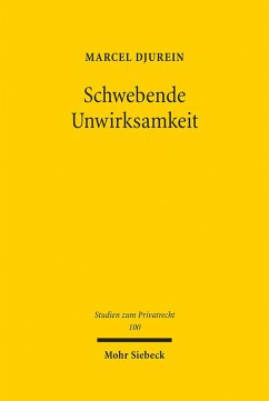Cover Schwebende Unwirksamkeit (eBook, PDF)