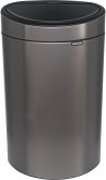 Brabantia Mülleimer Touch Bin New,recycle, 23+10 L Platinum