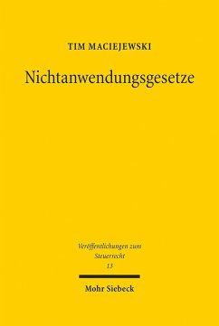 Cover Nichtanwendungsgesetze (eBook, PDF)