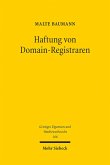 Haftung von Domain-Registraren (eBook, PDF)