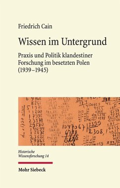 Wissen im Untergrund (eBook, PDF) - Cain, Friedrich