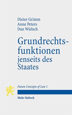 Grundrechtsfunktionen jenseits des Staates (eBook, PDF) - Grimm, Dieter; Peters, Anne; Wielsch, Dan