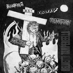 Helvetti Tampereella (Split Lp) - Agathocles/Eriistetyt/Kuolema