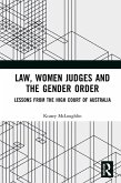 Law, Women Judges and the Gender Order (eBook, PDF)