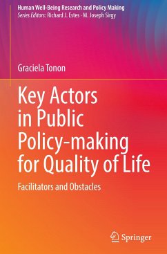 Key Actors in Public Policy-making for Quality of Life - Tonon, Graciela