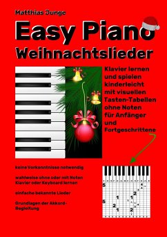 Easy Piano Weihnachtslieder - Junge, Matthias