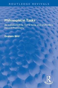 Philosophical Tasks (eBook, PDF) - Bird, Graham