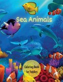 Sea Creatures Coloring Book for Toddlers