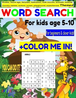 Themed Word Search for kids age 5-10 - Mann, Richard; Puzzles, Amazing