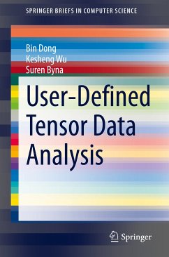 User-Defined Tensor Data Analysis (eBook, PDF) - Dong, Bin; Wu, Kesheng; Byna, Suren