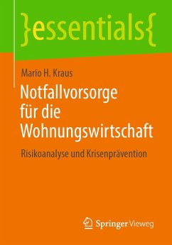 Notfallvorsorge für die Wohnungswirtschaft (eBook, PDF) - Kraus, Mario H.