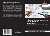 Internal control procedure for accounting subsystems