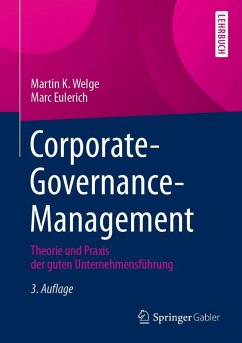 Corporate-Governance-Management (eBook, PDF) - Welge, Martin K.; Eulerich, Marc