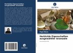 Herbizide Eigenschaften ausgewählter Aromaöle