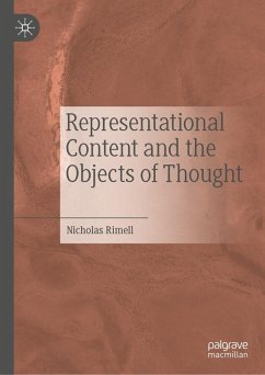 Cover Representational Content and the Objects of Thought (eBook, PDF)