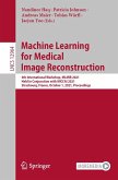 Machine Learning for Medical Image Reconstruction (eBook, PDF)