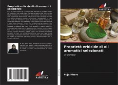 Proprietà erbicide di oli aromatici selezionati - Khare, Puja