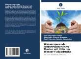 Wassersparende landwirtschaftliche Muster mit Hilfe des Wasser-Fußabdrucks