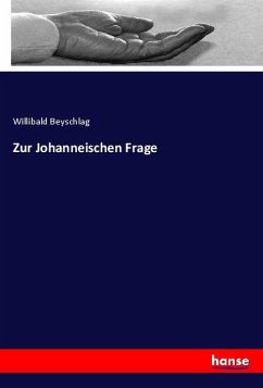 Cover Zur Johanneischen Frage