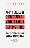 What College Didn't Teach You About Getting Hired: The Ultimate Guide to Finding the Right Job Fresh Out of College (eBook, ePUB)