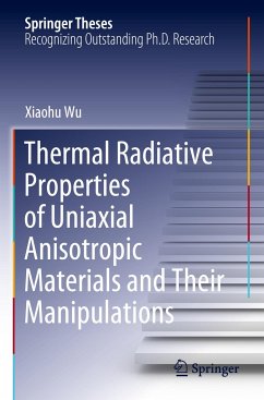 Thermal Radiative Properties of Uniaxial Anisotropic Materials and Their Manipulations - Wu, Xiaohu