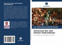 Universum der sehr kleinen Unternehmen - MAKALAKA BALAMANI BOLOPI, Jules