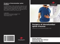 Surgery of dorsolumbar spine trauma: - AMMAR, Ameni;Ben Achour, Abdelkhalek;ABCHA, OUSSAMA