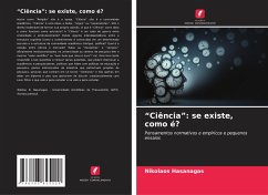 ¿Ciência¿: se existe, como é? - Hasanagas, Nikolaos