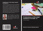 Produzione scritta degli studenti di Grade 12