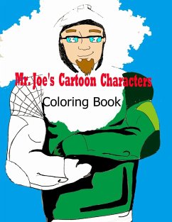 Mr. Joe's Cartoon Characters Coloring Book - Luciano, Joe