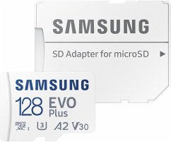 Samsung microSDXC EVO Plus 128GB mit Adapter MB-MC128KA/EU