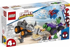 Image of 10782 Marvel Spidey und seine Super-Freunde: Hulks und Rhinos Monster Truck-Duell, Konstruktionsspielzeug