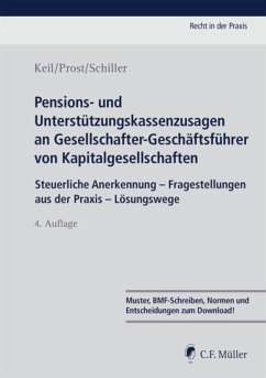 Pensions- und Unterstützungskassenzusagen an Gesellschafter-Geschäftsführer von Kapitalgesellschaften (eBook, ePUB) - Keil, Claudia; Prost, Jochen; Schiller, Kerstin