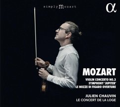 Violinkonzert 3 Kv 216/Sinfonie 41/+ - Chauvin,Julien/Le Concert De La Loge