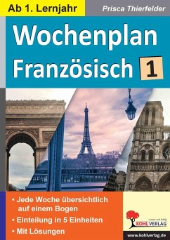 Wochenplan Französisch / ab 1. Lernjahr (eBook, PDF) - Thierfelder, Prisca