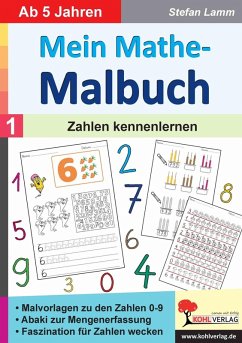 Mein Mathe-Malbuch / Band 1: Zahlen kennenlernen (eBook, PDF) - Lamm, Stefan